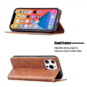 Obudowa Etui Na Telefon do iPhone 13 Pro Skórzane Etui Na Karty W Stylu Célinia