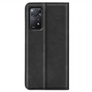 Case do Xiaomi Redmi Note 11 Pro / 11 Pro 5G Biznes Faux Skórzany Stojak Funkcyjny