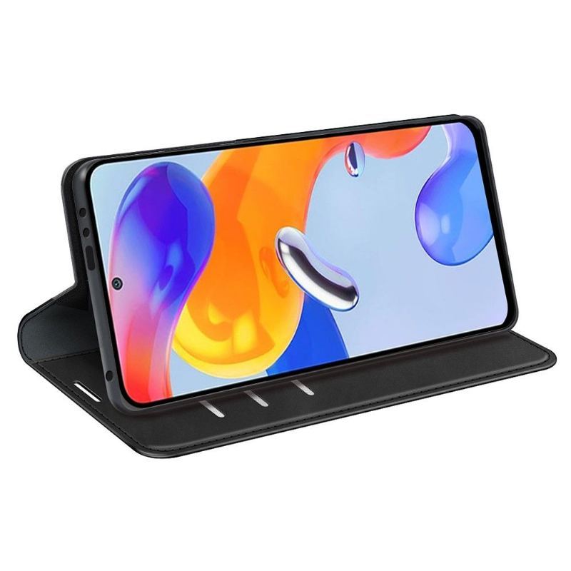 Case do Xiaomi Redmi Note 11 Pro / 11 Pro 5G Biznes Faux Skórzany Stojak Funkcyjny