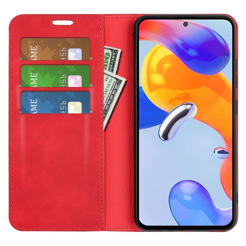 Case do Xiaomi Redmi Note 11 Pro / 11 Pro 5G Biznes Faux Skórzany Stojak Funkcyjny