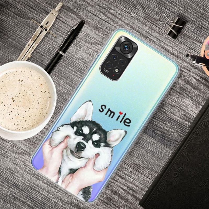 Etui do Xiaomi Redmi Note 11 Pro / 11 Pro 5G Anti-fall Uśmiech Pies