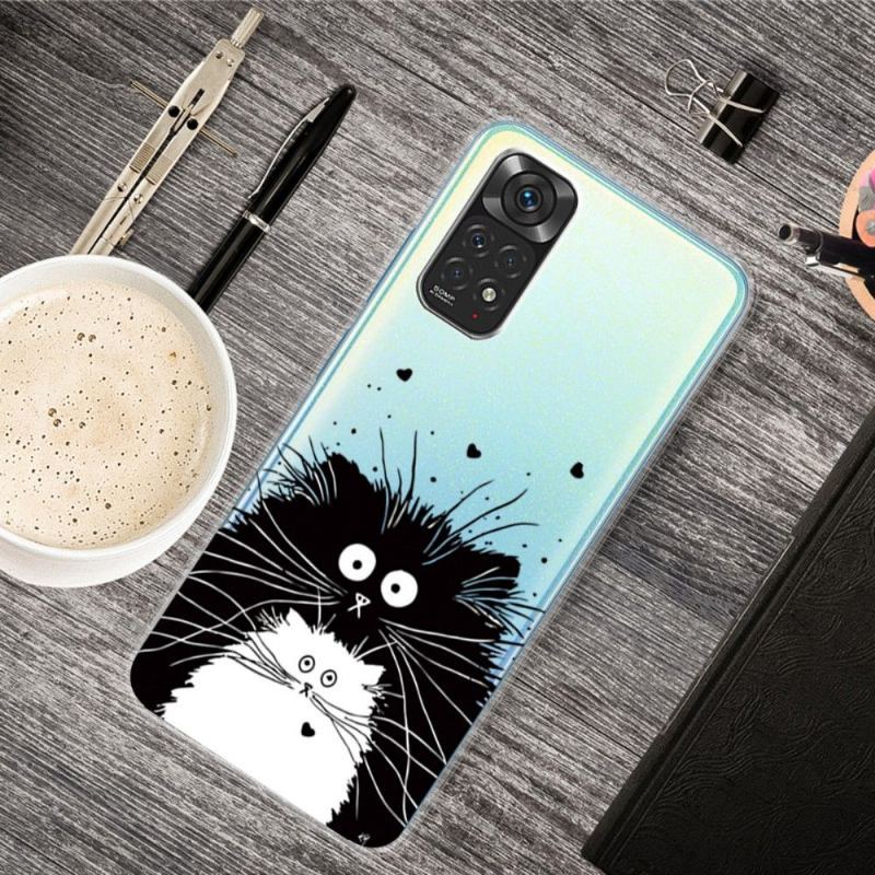 Etui do Xiaomi Redmi Note 11 Pro / 11 Pro 5G Czarno-białe Koty