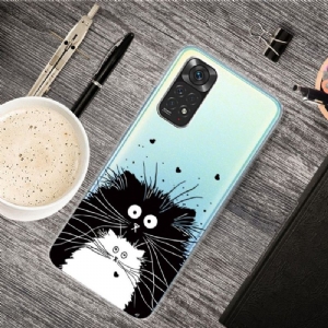 Etui do Xiaomi Redmi Note 11 Pro / 11 Pro 5G Czarno-białe Koty