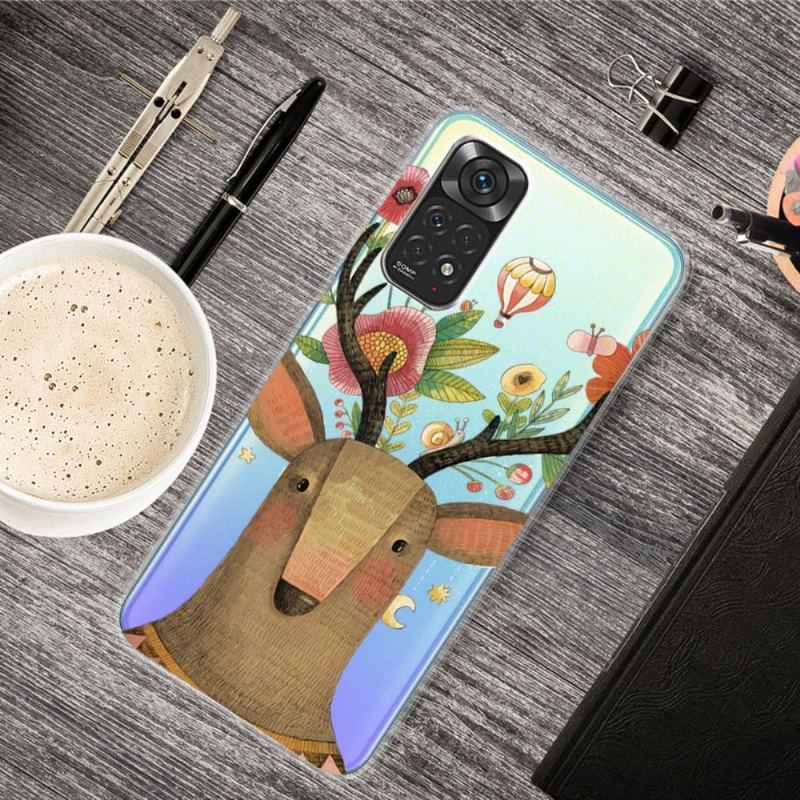 Etui do Xiaomi Redmi Note 11 Pro / 11 Pro 5G Ilustracja Jeleń