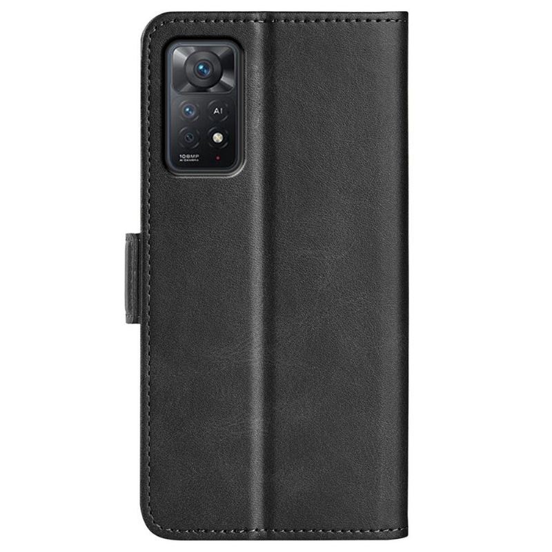 Etui do Xiaomi Redmi Note 11 Pro / 11 Pro 5G Portfel Matowy Pokrowiec Ze Sztucznej Skóry