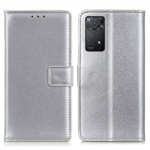 Etui Folio do Xiaomi Redmi Note 11 Pro / 11 Pro 5G Classic Basic Sztuczna Skóra