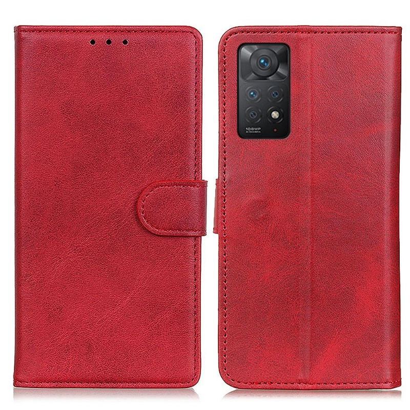 Etui Folio do Xiaomi Redmi Note 11 Pro / 11 Pro 5G Obrzeża Marius Efekt Matowej Skóry