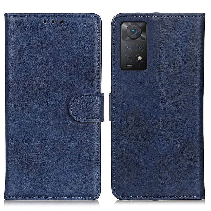 Etui Folio do Xiaomi Redmi Note 11 Pro / 11 Pro 5G Obrzeża Marius Efekt Matowej Skóry