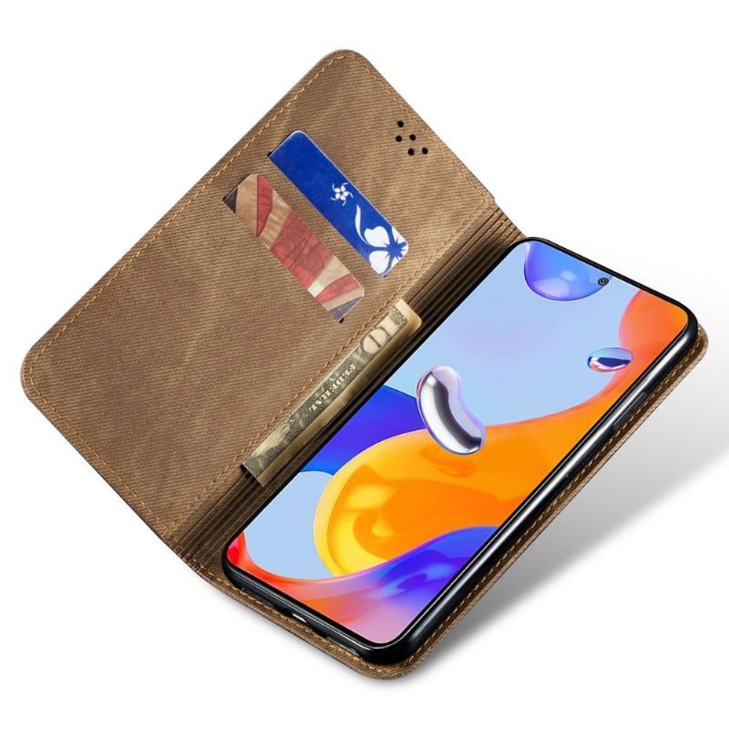 Etui Folio do Xiaomi Redmi Note 11 Pro / 11 Pro 5G Stylowe Dżinsy La Giulia