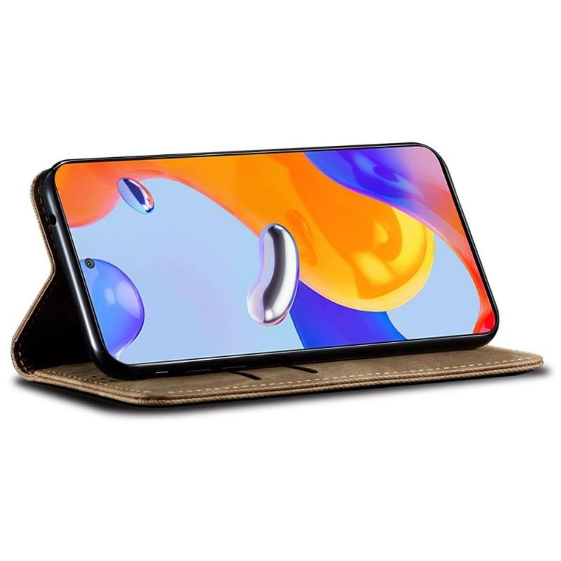 Etui Folio do Xiaomi Redmi Note 11 Pro / 11 Pro 5G Stylowe Dżinsy La Giulia