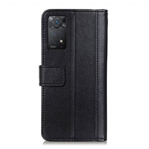 Etui Na Telefon Pokrowce do Xiaomi Redmi Note 11 Pro / 11 Pro 5G Biznes Etui Folio Cerena Faux Leather Folio