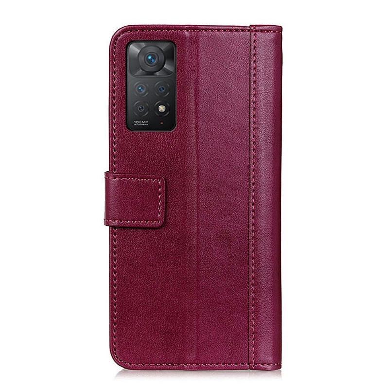 Etui Na Telefon Pokrowce do Xiaomi Redmi Note 11 Pro / 11 Pro 5G Biznes Etui Folio Cerena Faux Leather Folio