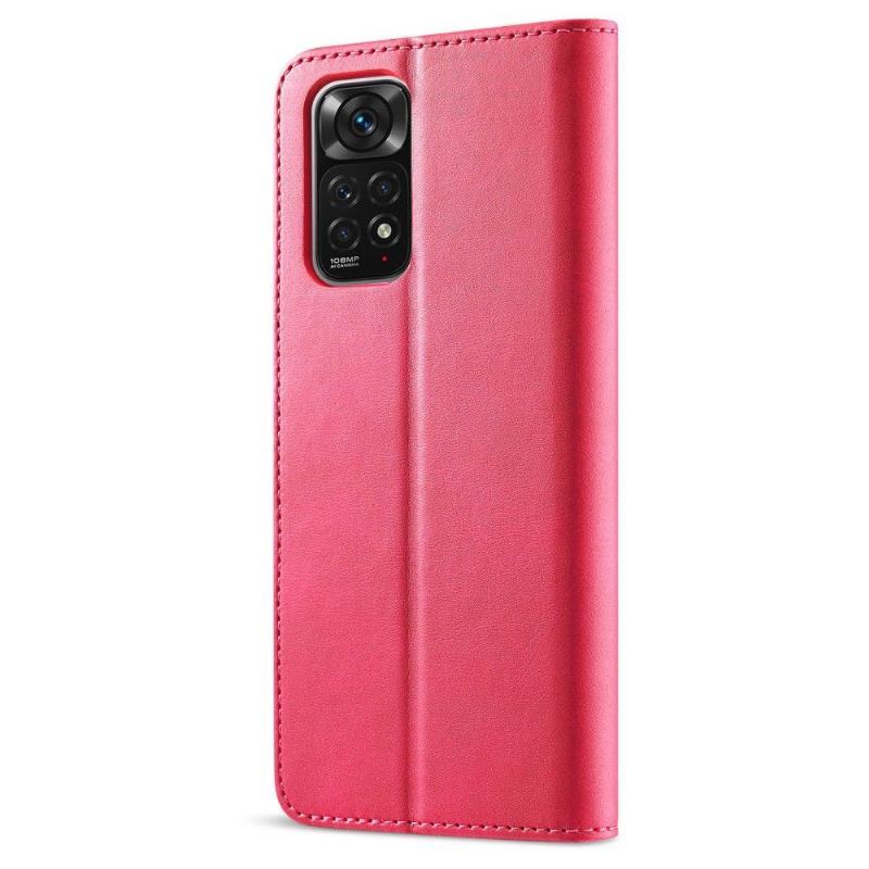 Etui Na Telefon Pokrowce do Xiaomi Redmi Note 11 Pro / 11 Pro 5G Biznes Skórzany Efekt Lc.imeeke