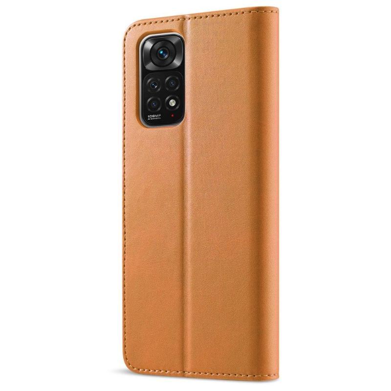 Etui Na Telefon Pokrowce do Xiaomi Redmi Note 11 Pro / 11 Pro 5G Biznes Skórzany Efekt Lc.imeeke