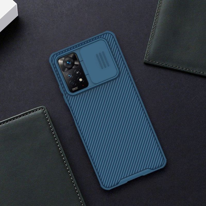 Futerały do Xiaomi Redmi Note 11 Pro / 11 Pro 5G Camshield Z Tylną Osłoną Obiektywu