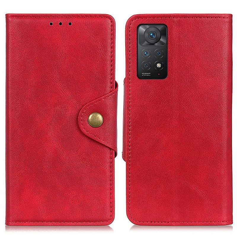 Obudowa Etui Na Telefon do Xiaomi Redmi Note 11 Pro / 11 Pro 5G Full Protect Matowa Sztuczna Skóra