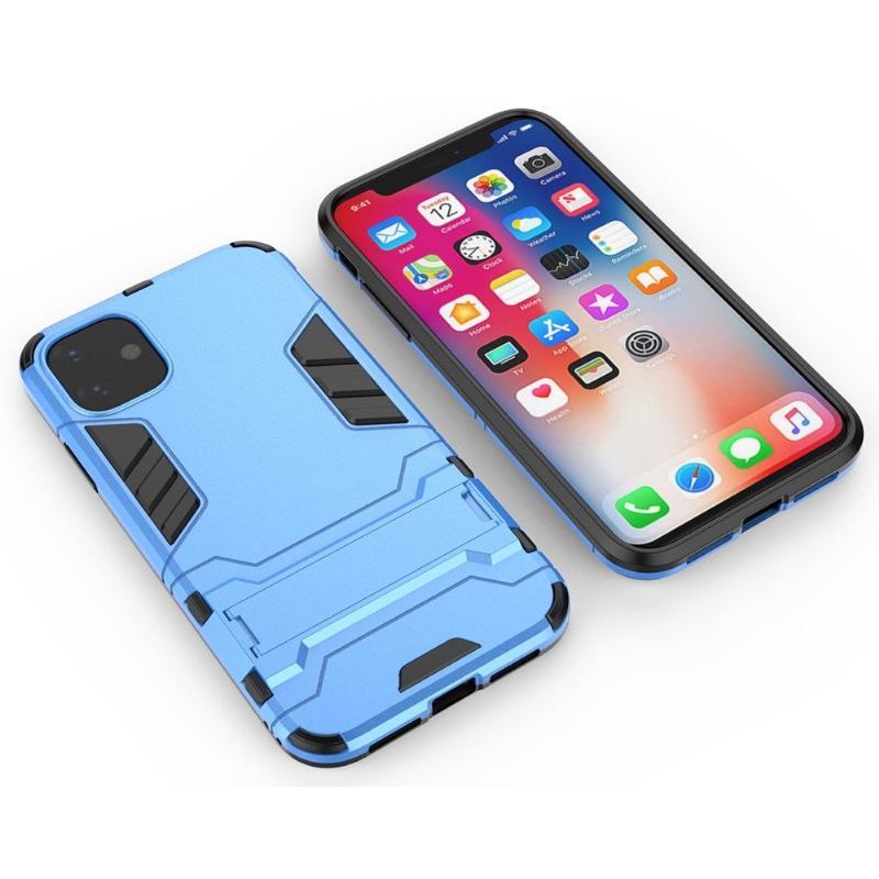 Etui do iPhone 11 Anti-fall Cool Guard Odporny Na Wstrząsy Ze Zintegrowaną Podstawą