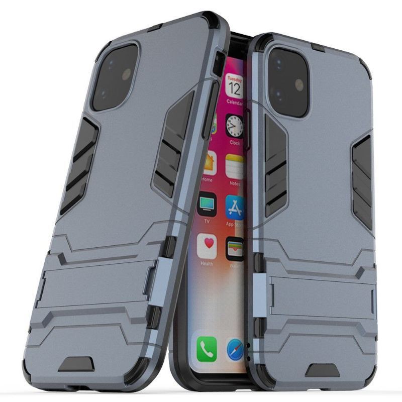 Etui do iPhone 11 Anti-fall Cool Guard Odporny Na Wstrząsy Ze Zintegrowaną Podstawą