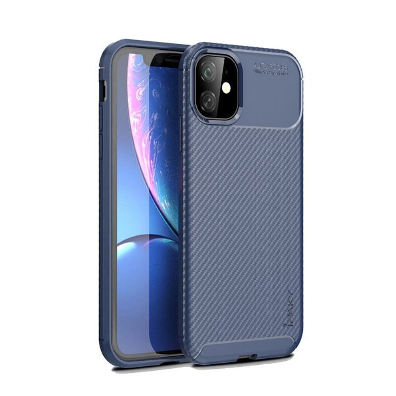 Etui do iPhone 11 Anti-fall Ipaky Powłoka Z Włókna Węglowego