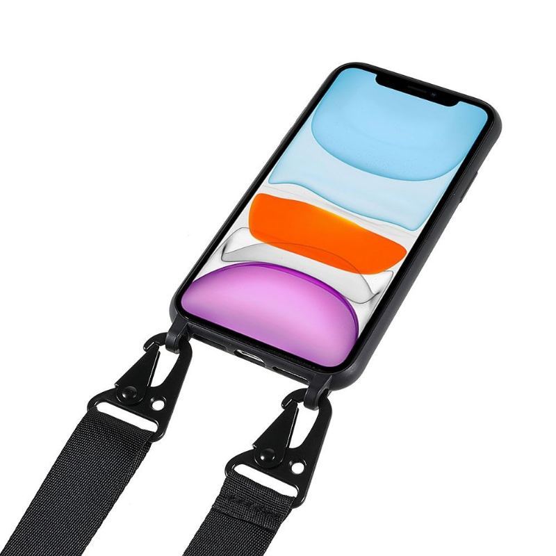 Etui do iPhone 11 Anti-fall Etui Ochronne Ochrona Ze Smyczą