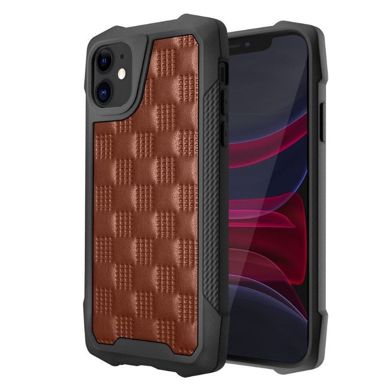 Etui do iPhone 11 Biznes Phantom Series Pikowana