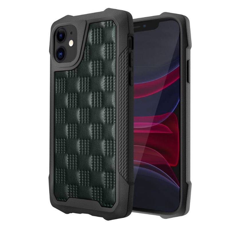 Etui do iPhone 11 Biznes Phantom Series Pikowana