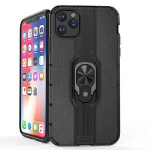 Etui do iPhone 11 Efekt Skóry Ze Zintegrowaną Podstawą