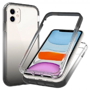 Etui do iPhone 11 Odporny Na Wstrząsy Przezroczysty Gradient