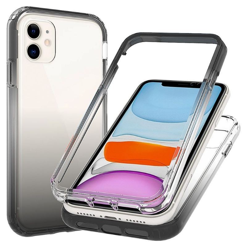 Etui do iPhone 11 Odporny Na Wstrząsy Przezroczysty Gradient