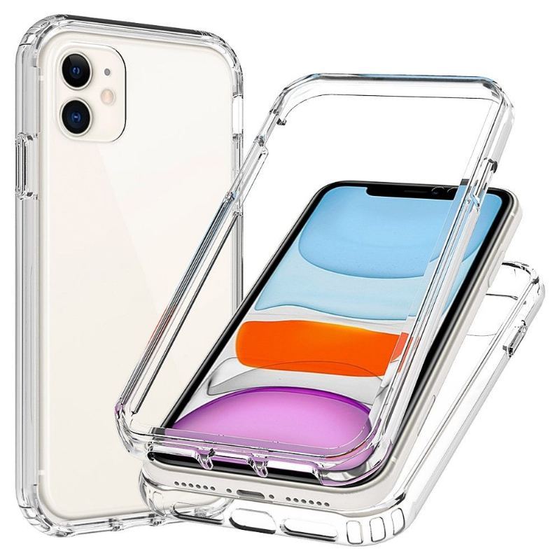 Etui do iPhone 11 Odporny Na Wstrząsy Przezroczysty Gradient