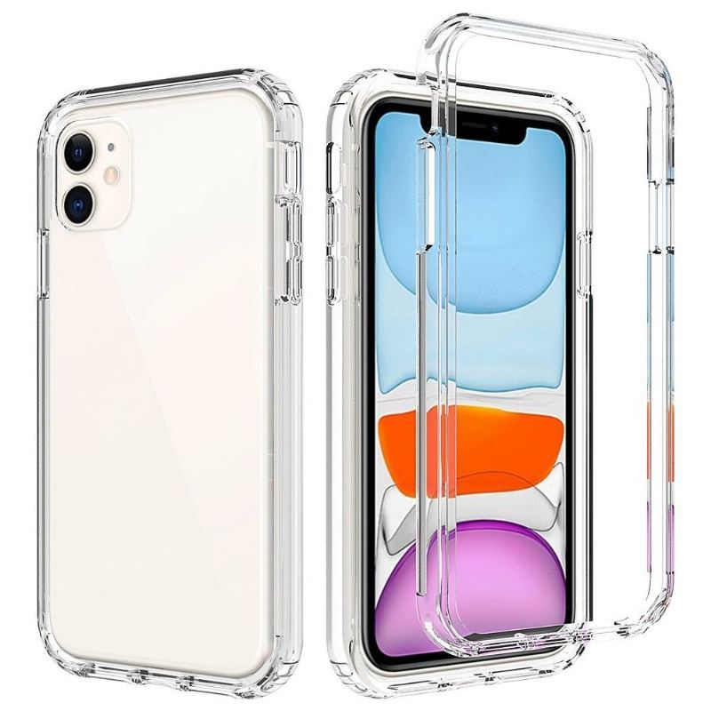 Etui do iPhone 11 Odporny Na Wstrząsy Przezroczysty Gradient