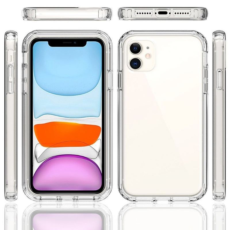 Etui do iPhone 11 Odporny Na Wstrząsy Przezroczysty Gradient