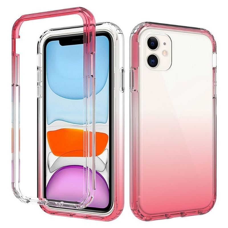 Etui do iPhone 11 Odporny Na Wstrząsy Przezroczysty Gradient