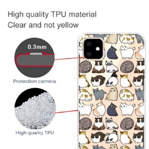 Etui do iPhone 11 Przejrzyste Wiele Czatów