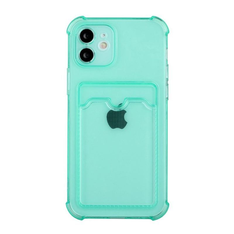 Etui do iPhone 11 Przezroczysty Uchwyt Na Karty