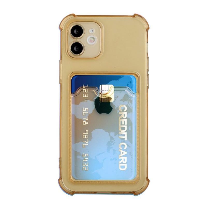 Etui do iPhone 11 Przezroczysty Uchwyt Na Karty