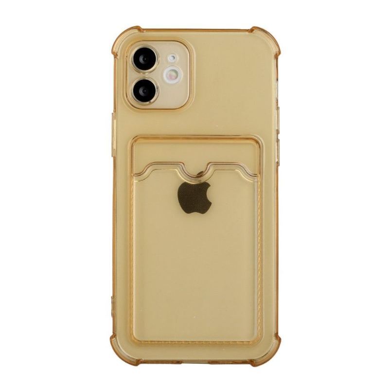 Etui do iPhone 11 Przezroczysty Uchwyt Na Karty