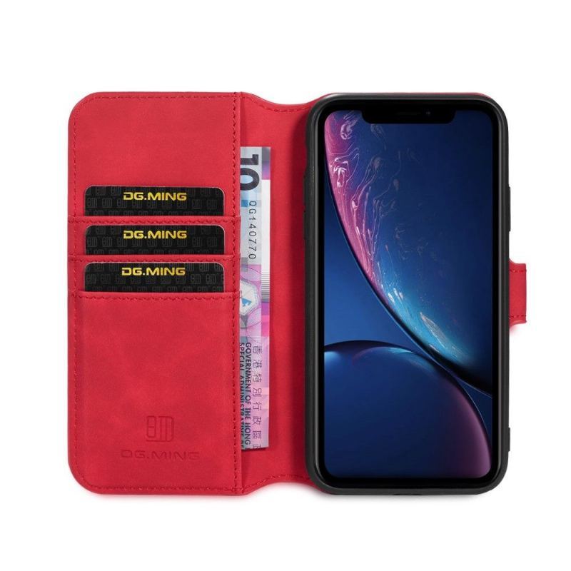 Etui Folio do iPhone 11 Obrzeża Dg Ming Styl Retro