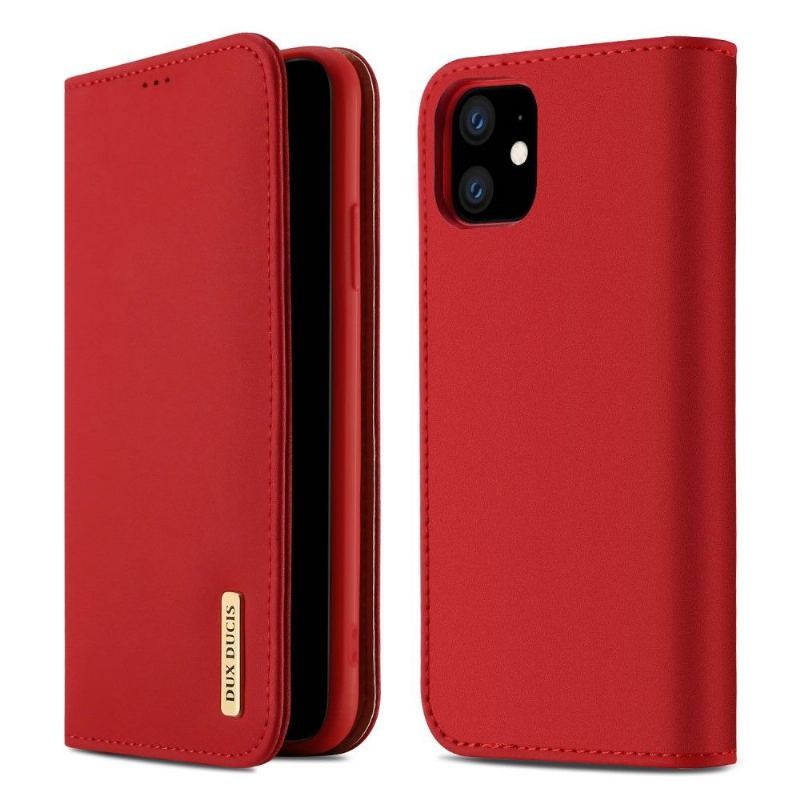 Etui Folio do iPhone 11 Obrzeża Dux Ducis Premium