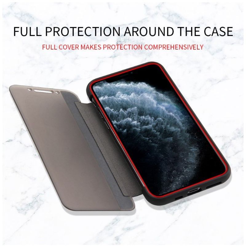 Etui Na Telefon do iPhone 11 Anti-fall Etui Folio Bicolor