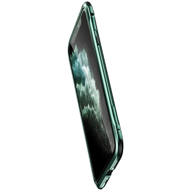 Etui Na Telefon do iPhone 11 Obrzeża Premium Metal