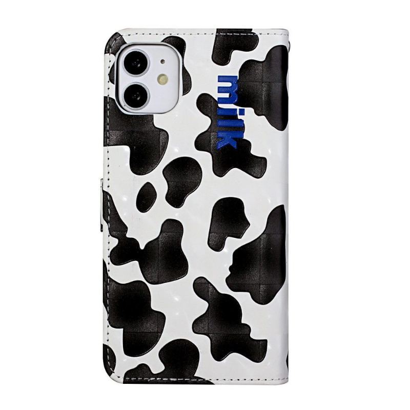 Etui Na Telefon Pokrowce do iPhone 11 Biznes Cow Style + Pasek Na Pasek