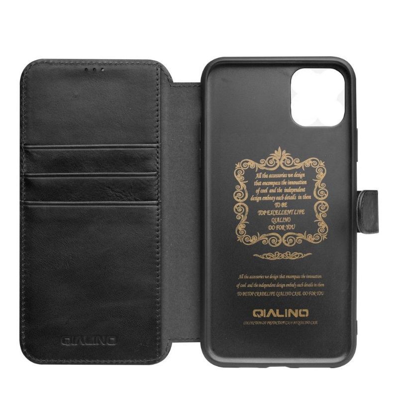 Futerały do iPhone 11 Etui Folio Prawdziwa Skóra