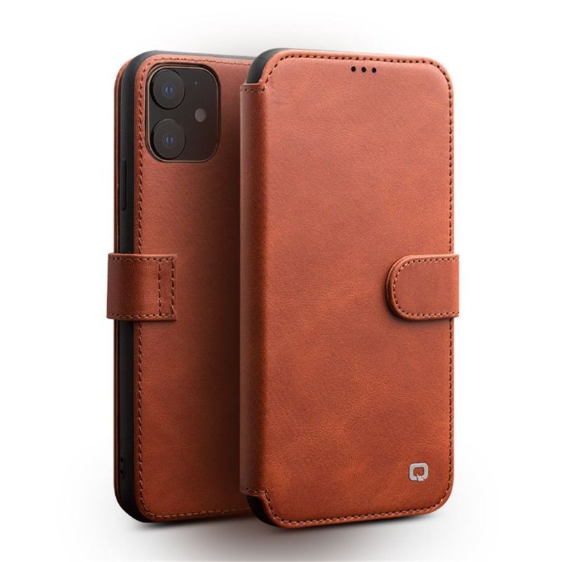 Futerały do iPhone 11 Etui Folio Prawdziwa Skóra