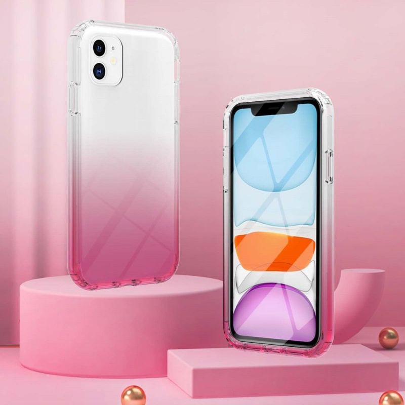 Futerały do iPhone 11 Gradient Ze Szkłem Hartowanym