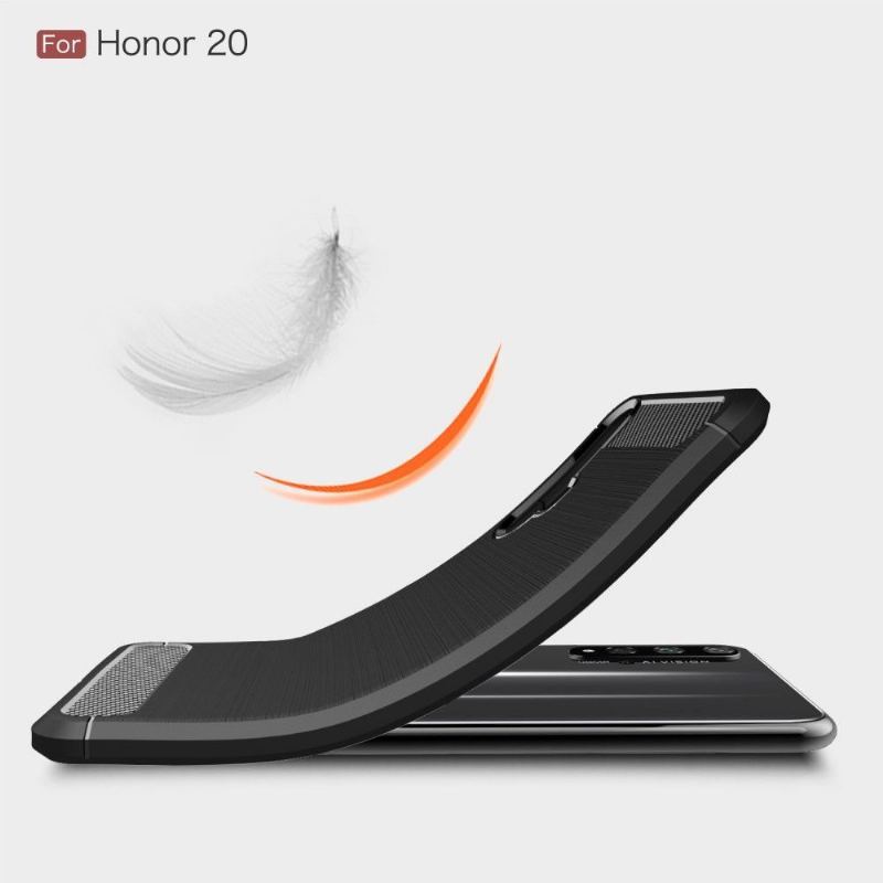 Etui do Honor 20 Classic Carbon Brushed Gel