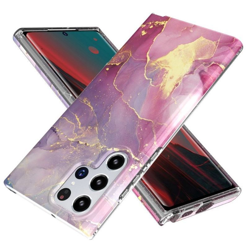 Etui do Samsung Galaxy S22 Ultra 5G Lena Marble