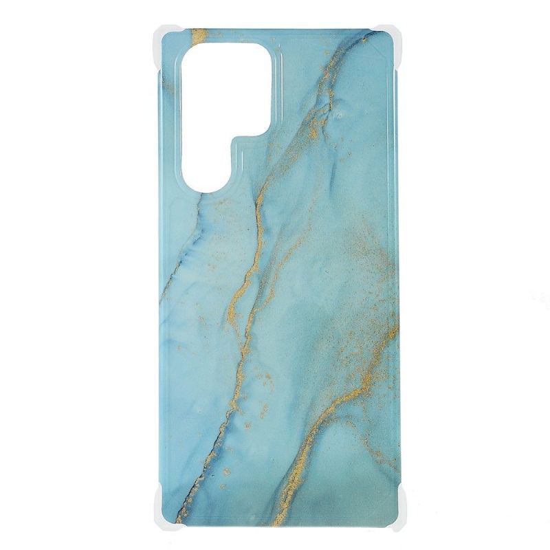 Etui do Samsung Galaxy S22 Ultra 5G Marble Ocean