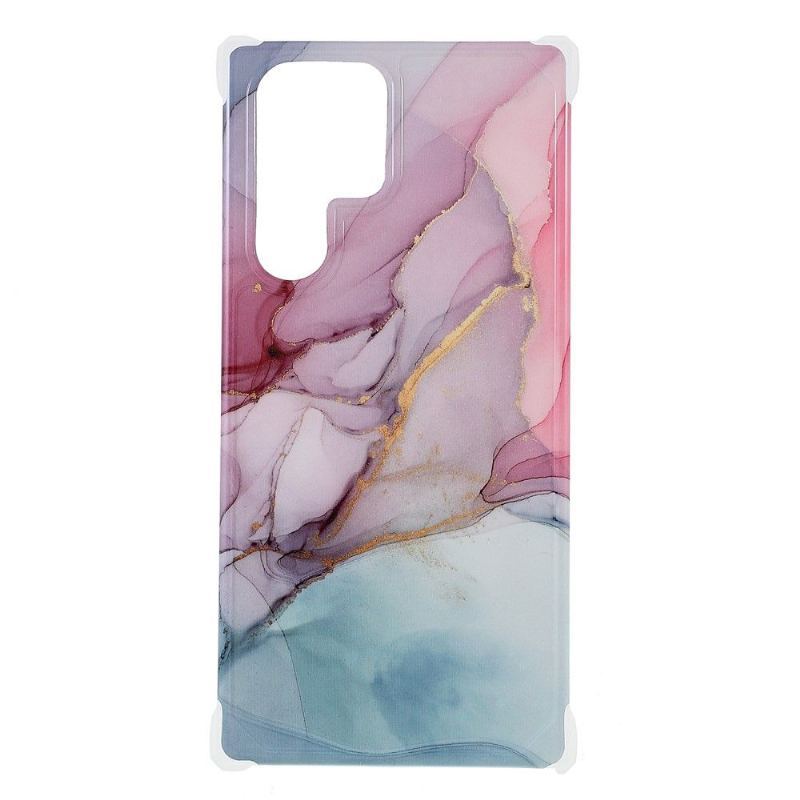 Etui do Samsung Galaxy S22 Ultra 5G Marble Ocean