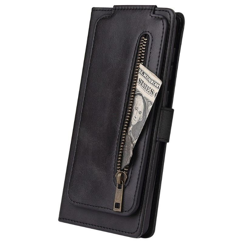 Etui Folio do Samsung Galaxy S22 Ultra 5G Classic Funkcja Obsługi Wielu Pamięci